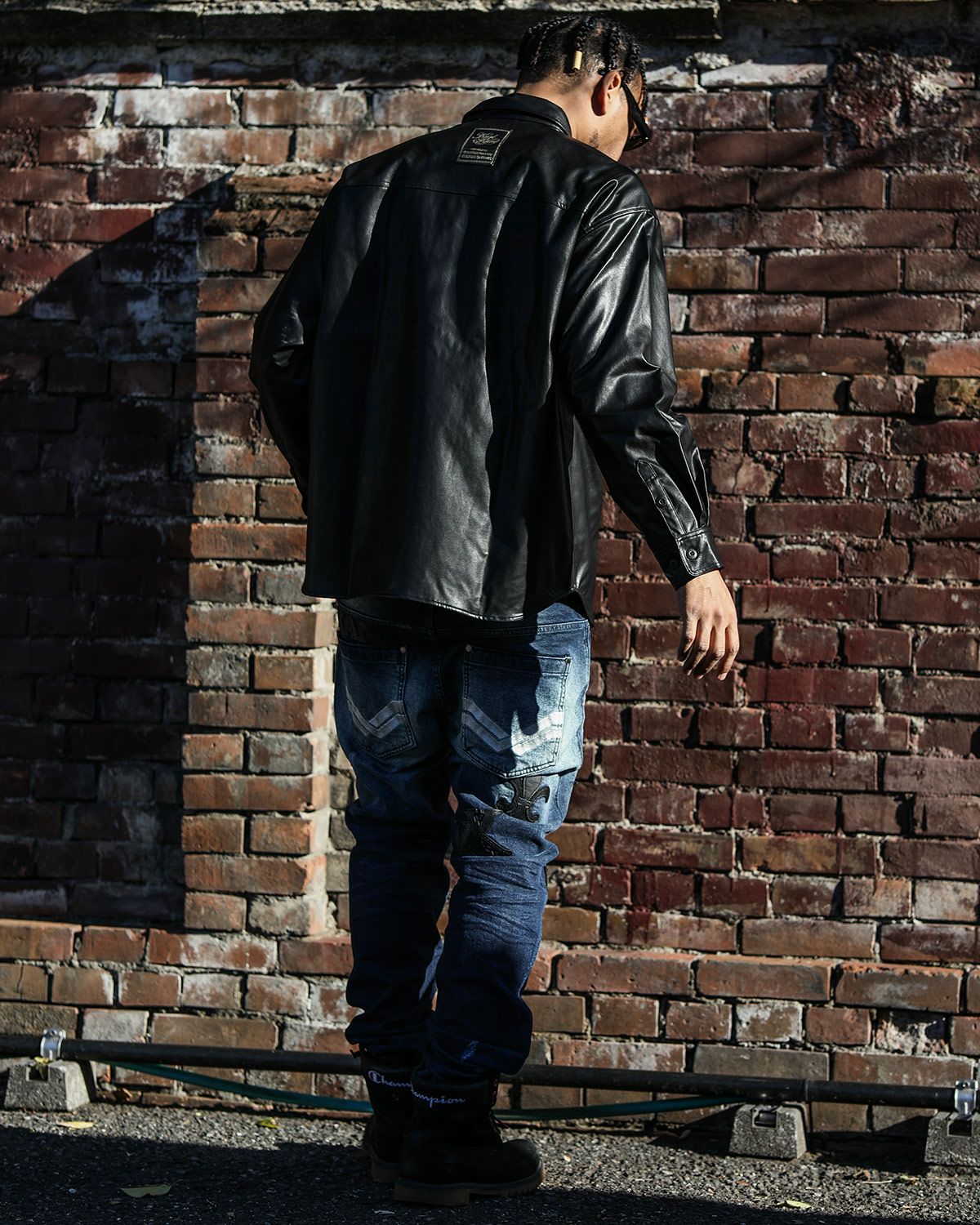 ブラック：183cm(XLサイズ着用)