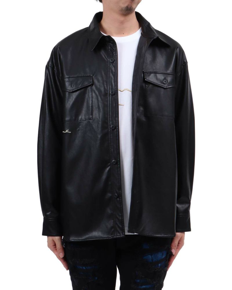 Karl Kani] PU レザーシャツ | PEET ONLINE STORE