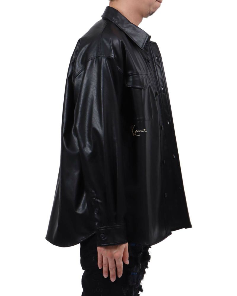 Karl Kani] PU レザーシャツ | PEET ONLINE STORE