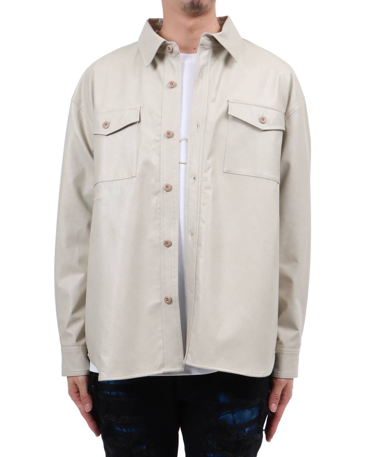 サンドベージュ：174cm62kg(Lサイズ着用)