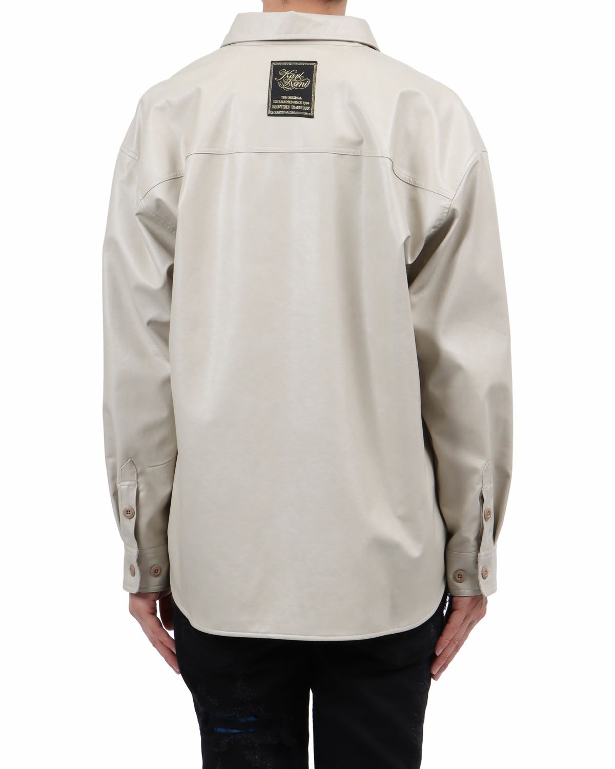 サンドベージュ：174cm62kg(Lサイズ着用)