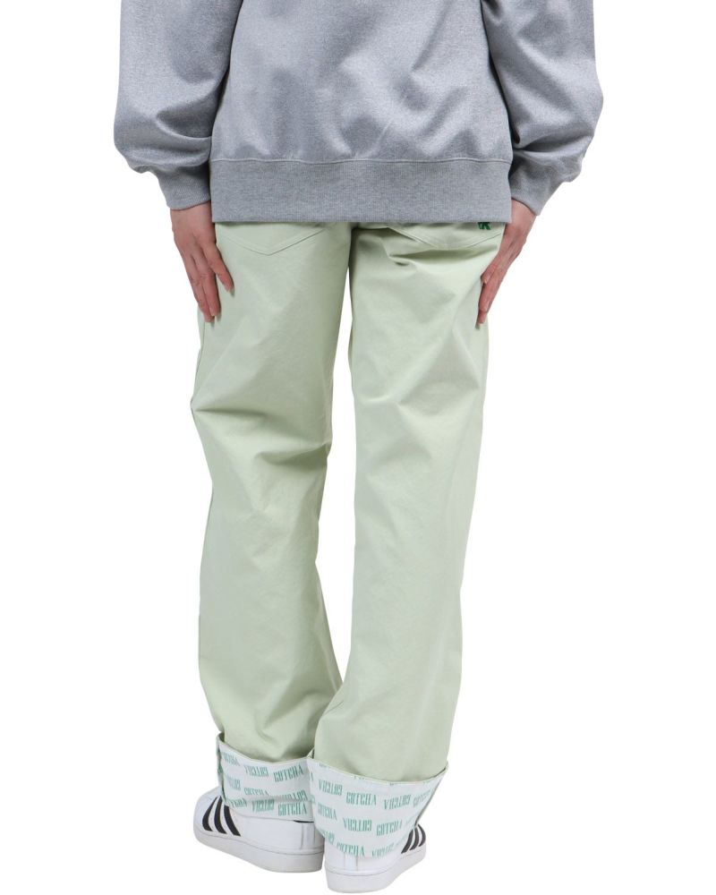 ミントグリーン：174cm62kg(Lサイズ着用)