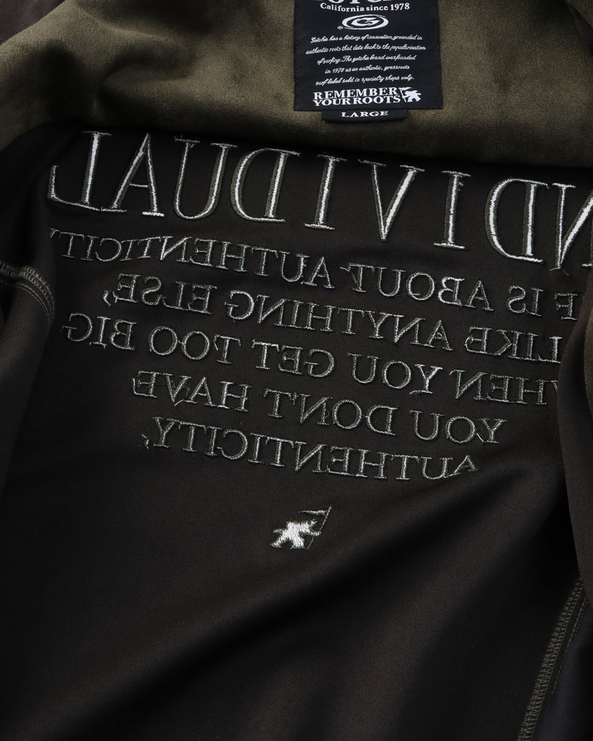 GOTCHA] フード脱着 アームインパクト フェイクスウェード ジャケット