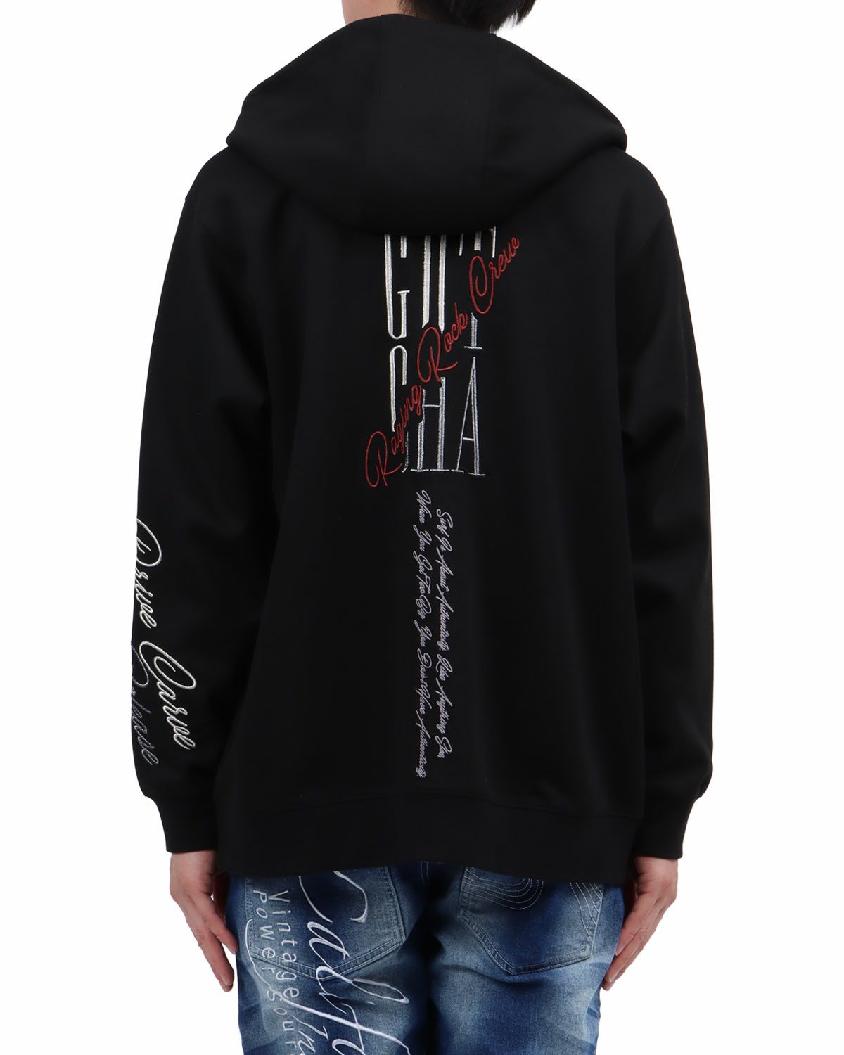 ブラック：174cm62kg(Lサイズ着用)