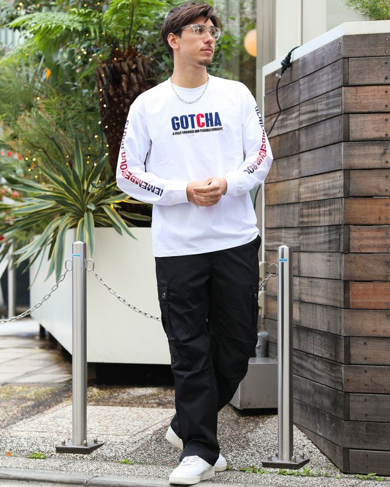 ホワイト：180cm/70kg(Lサイズ着用)