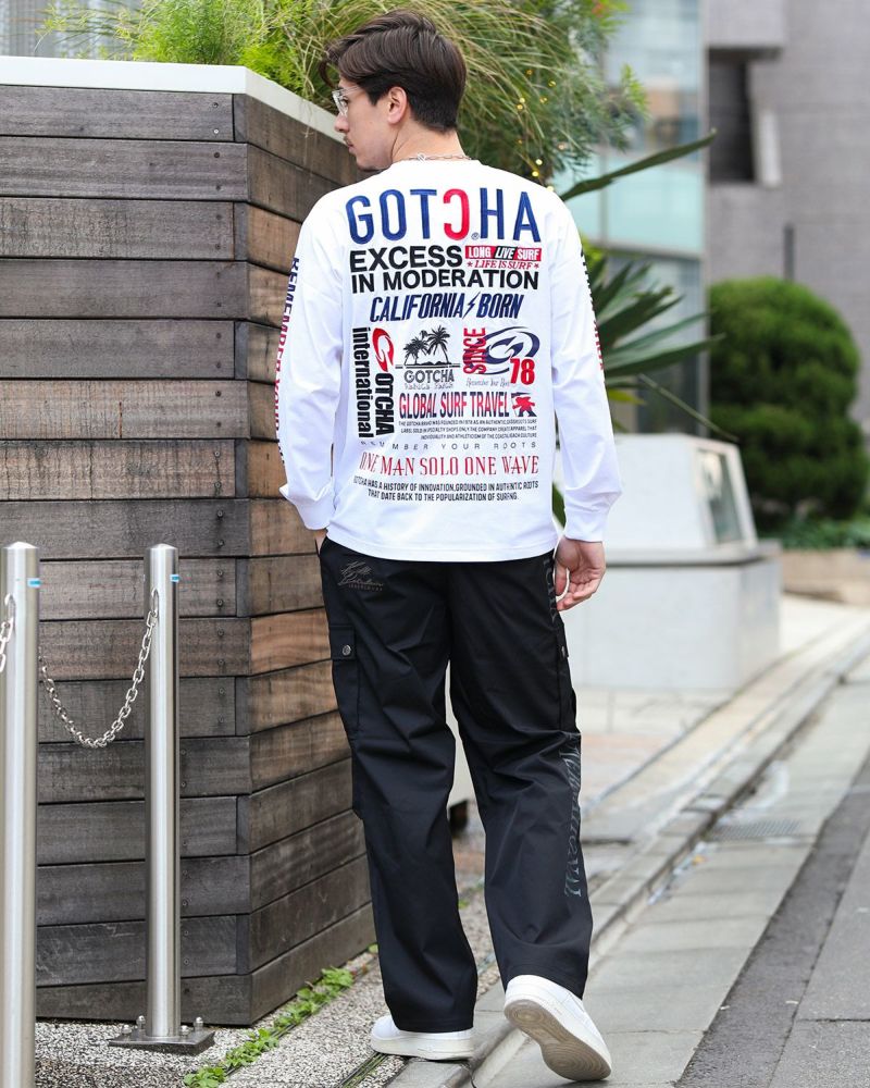 ホワイト：180cm/70kg(Lサイズ着用)