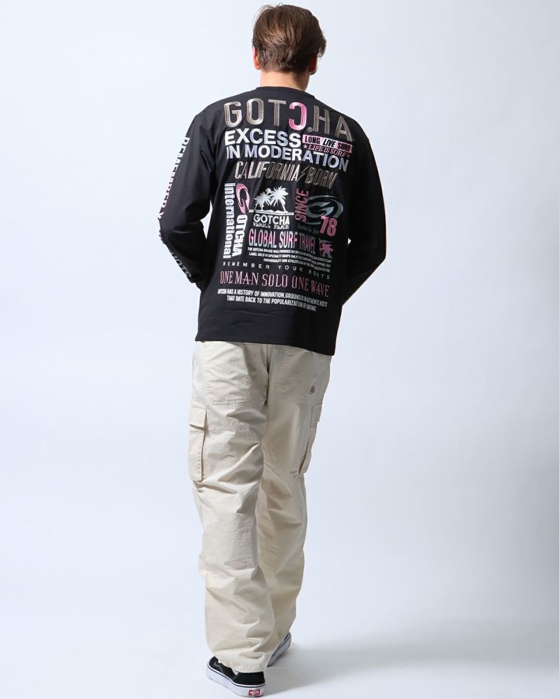 ブラック：183cm/70kg(Lサイズ着用)