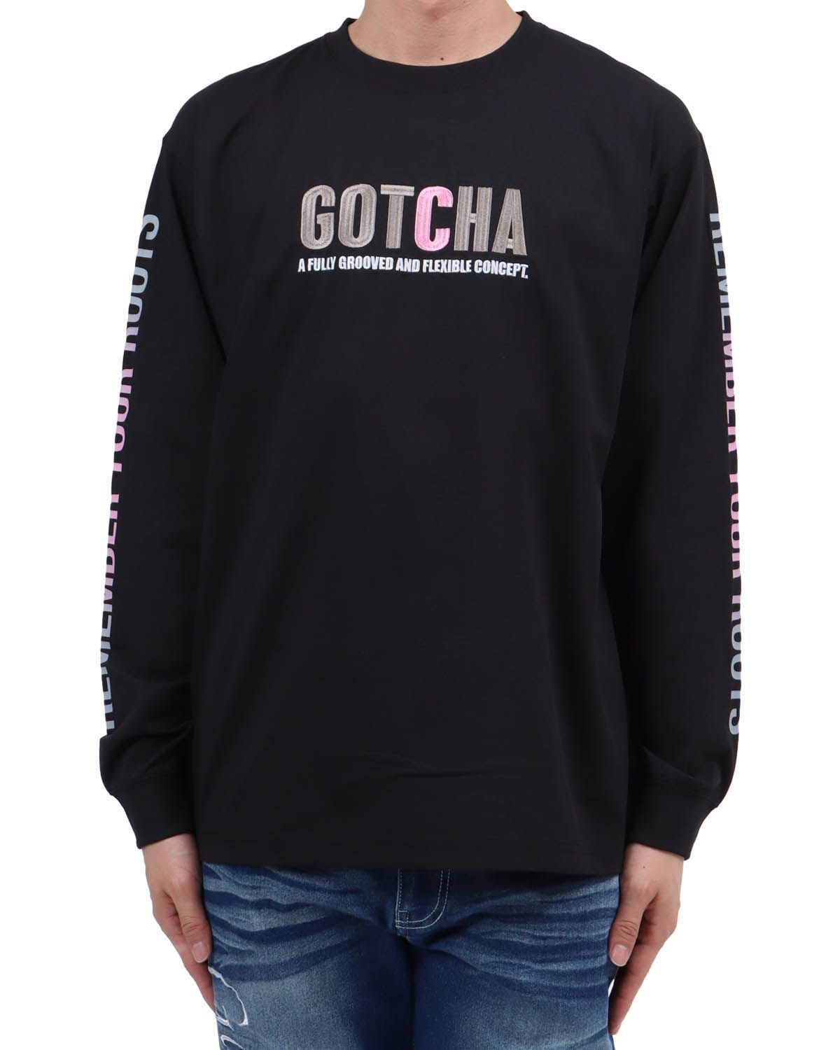 ブラック：174cm62kg(Lサイズ着用)