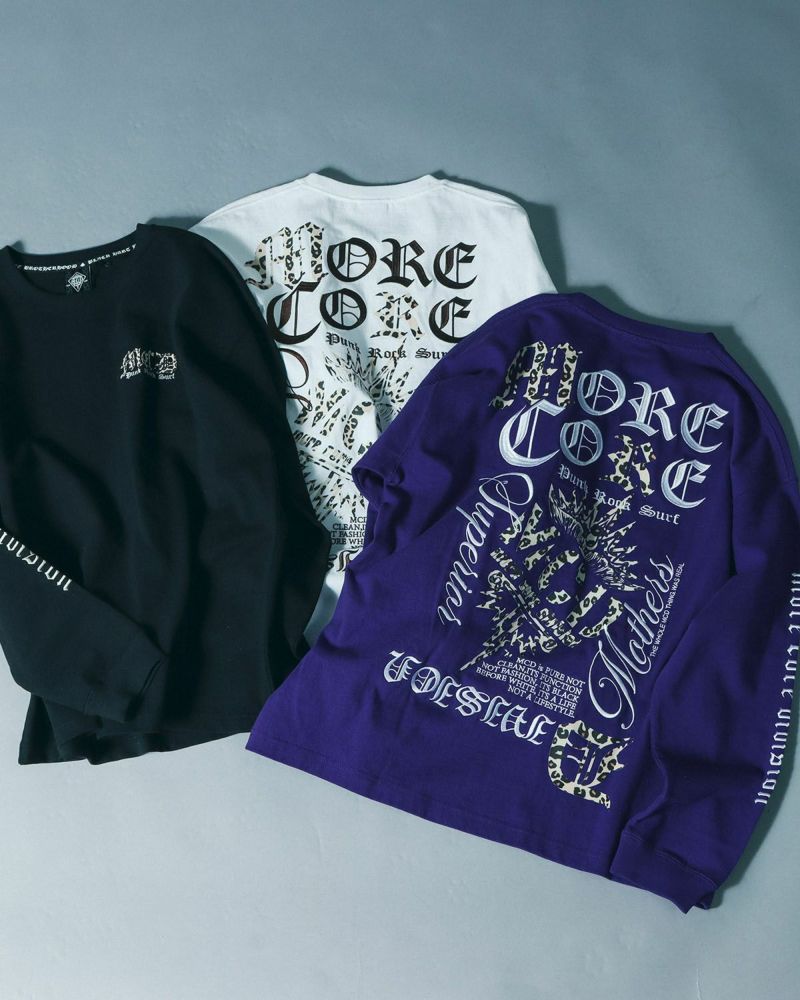 レオパード MIX ロンT