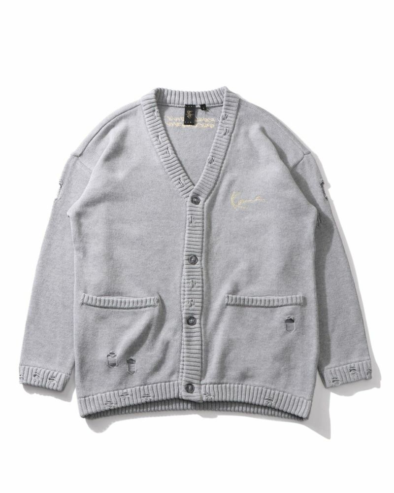 Karl Kani] ダメージ カーディガン | PEET ONLINE STORE