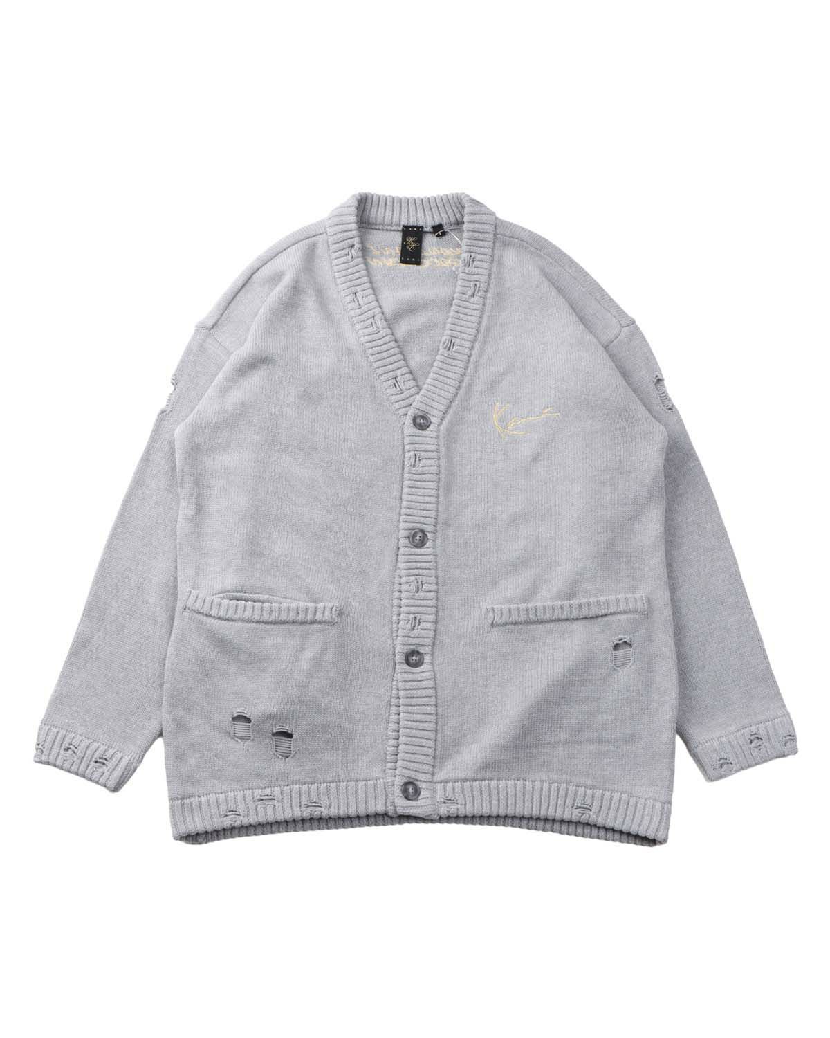 Karl Kani] ダメージ カーディガン | PEET ONLINE STORE