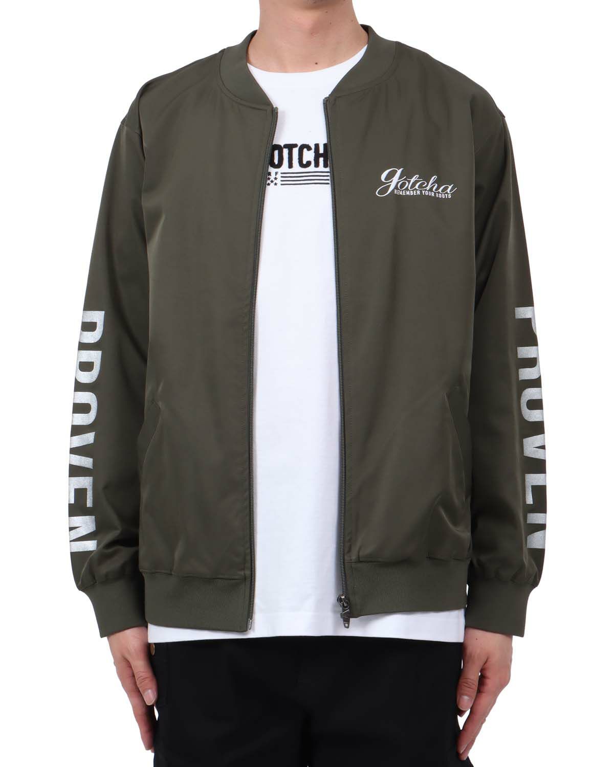 カーキ：174cm62kg(Lサイズ着用)