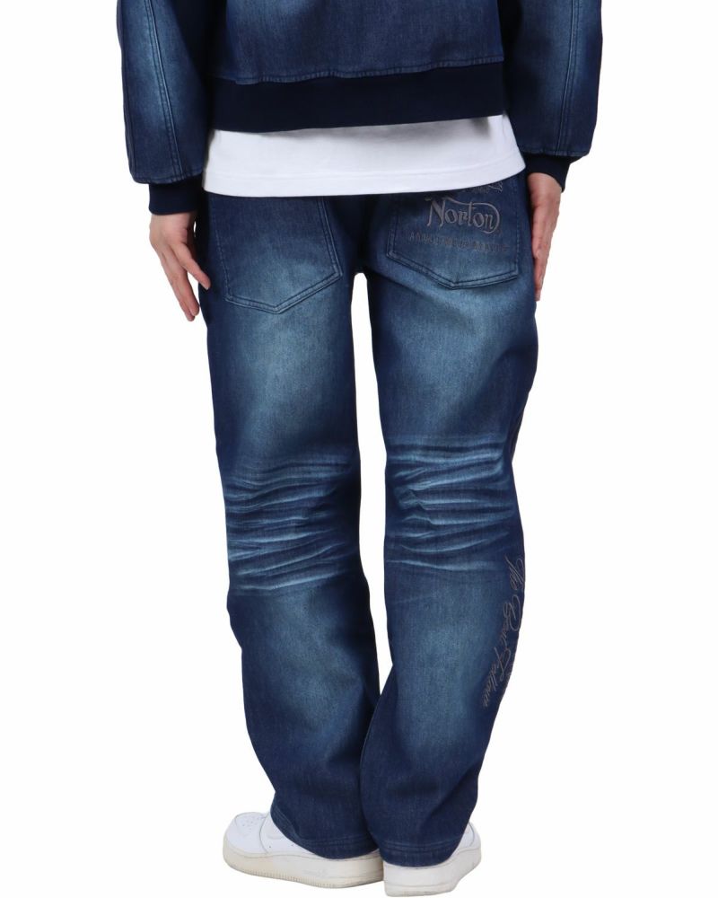 インディゴ：174cm62kg(Lサイズ着用)