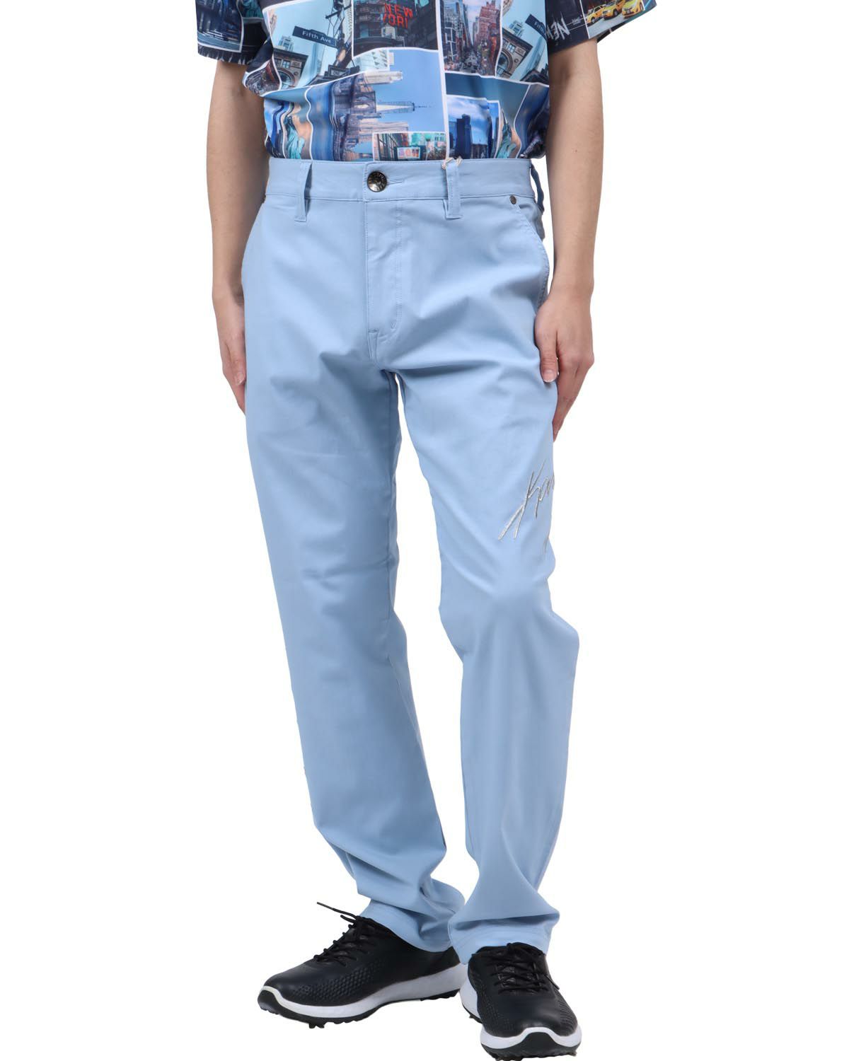 ブルー：173cm63kg(34inc着用)