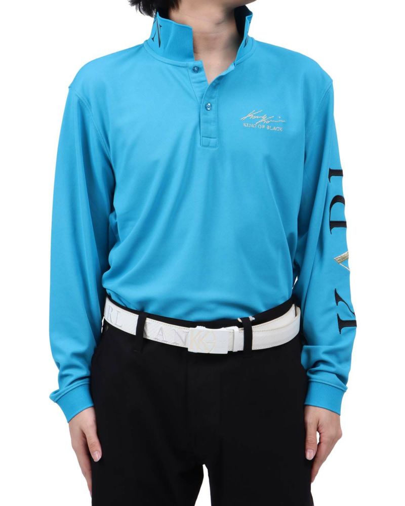 ブルー：173cm63kg(Lサイズ着用)