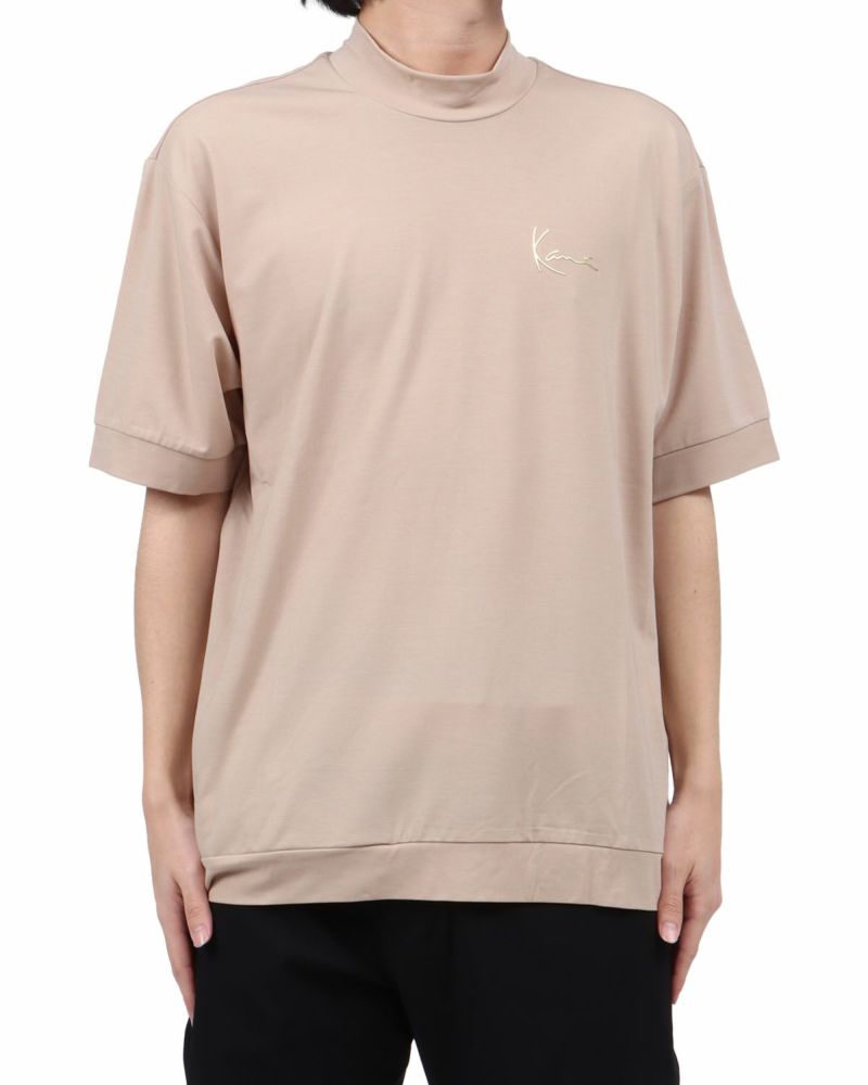 ベージュ：173cm63kg(Lサイズ着用)