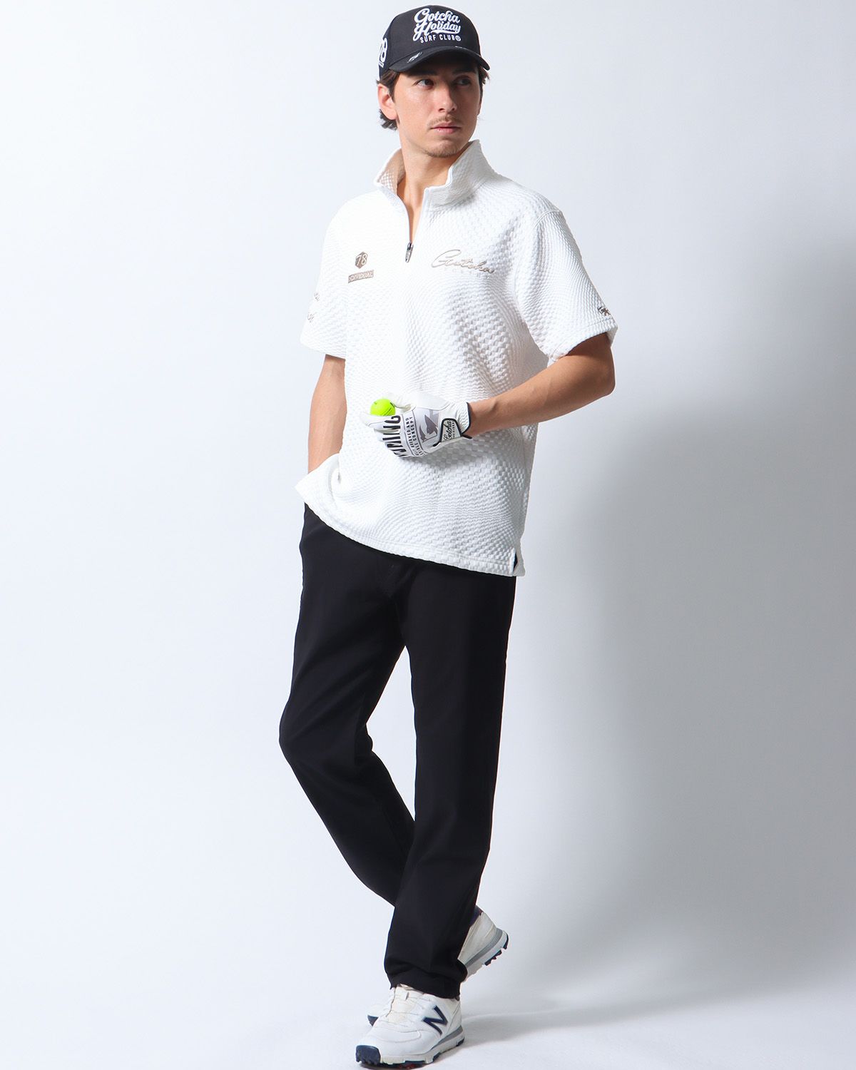 ブラック：180cm/70kg(Mサイズ着用)