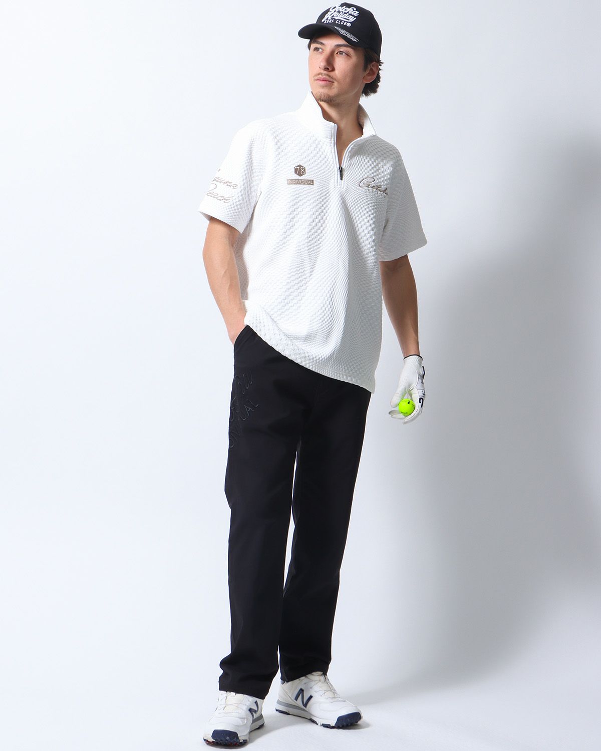 ブラック：180cm/70kg(Mサイズ着用)