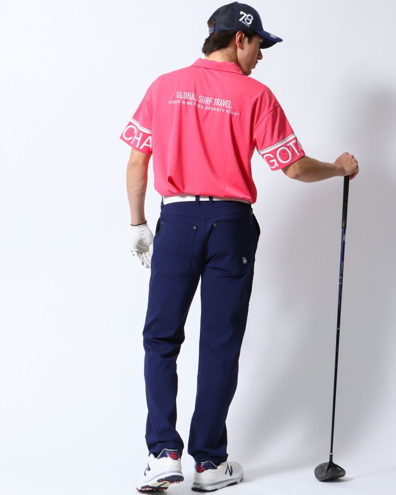 ネイビー：180cm/70kg(Lサイズ着用)