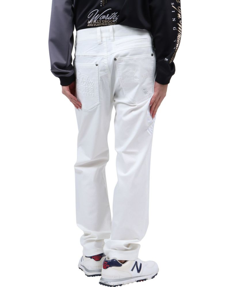 ホワイト：173cm63kg(Lサイズ着用)