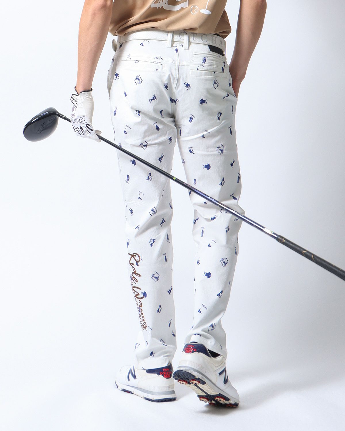 ホワイト：180cm/70kg(Lサイズ着用)