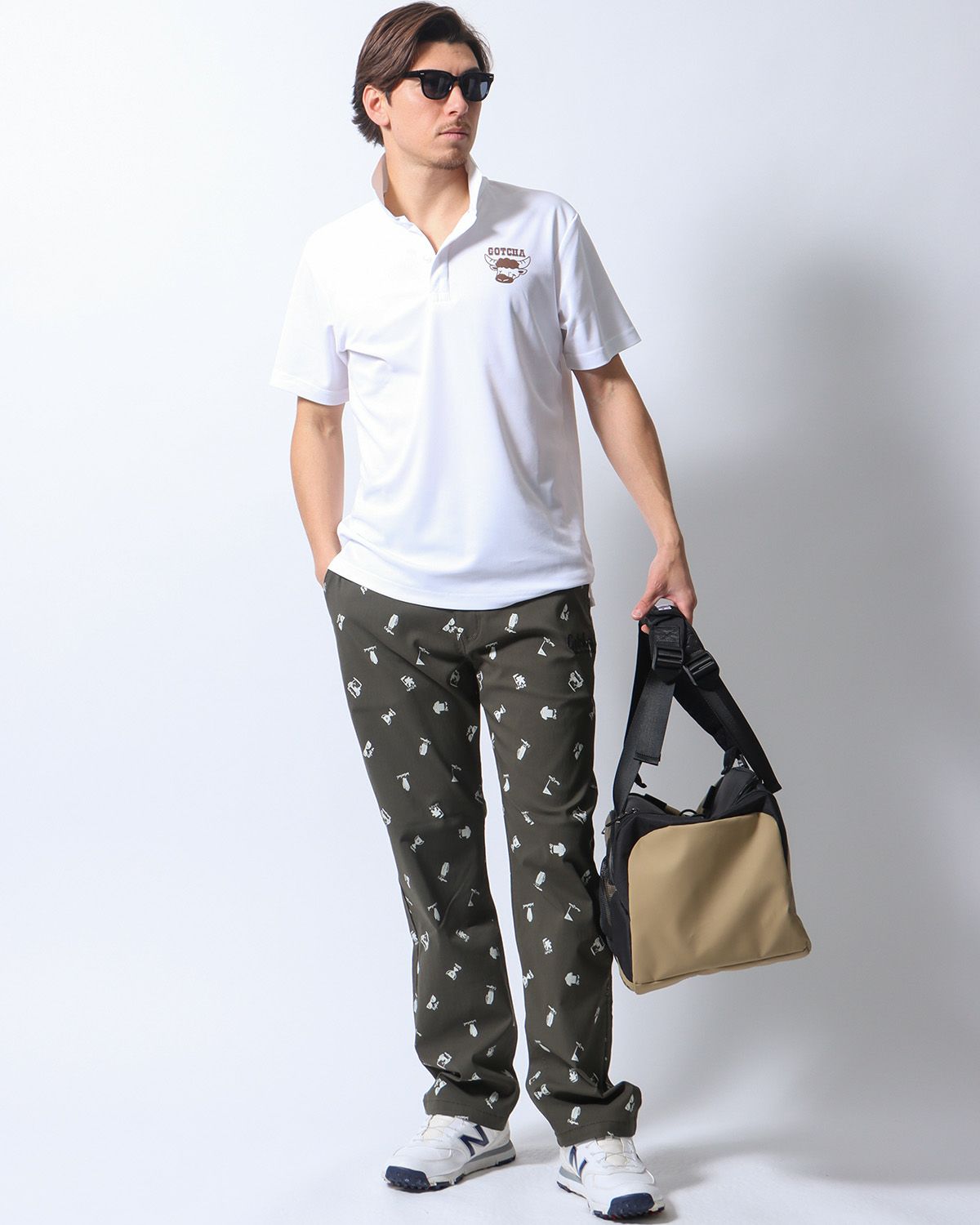 カーキ：180cm/70kg(Lサイズ着用)