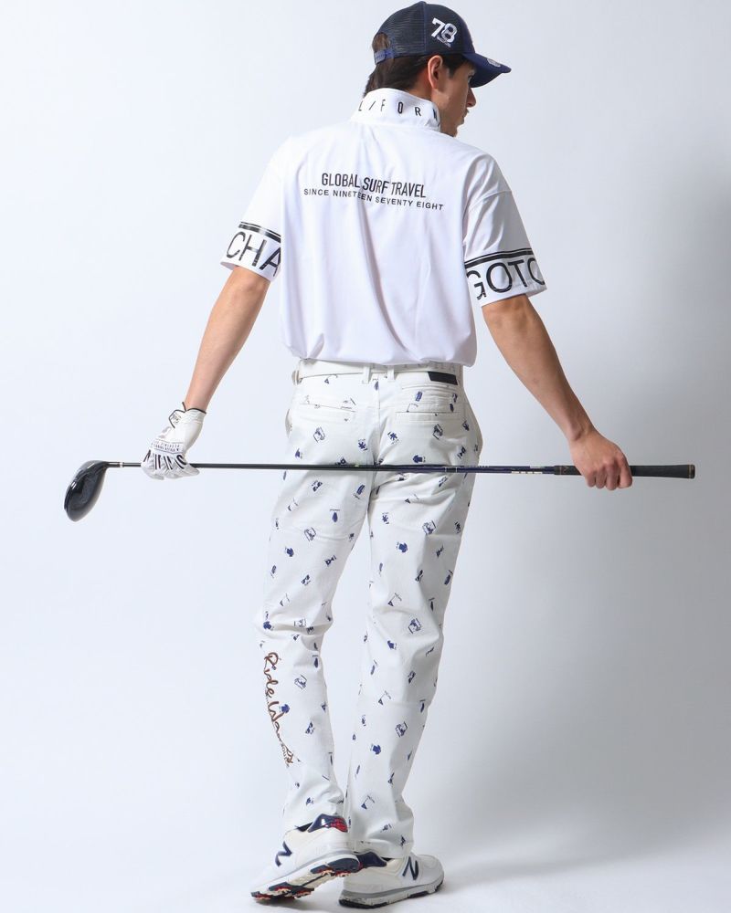 ホワイト：180cm/70kg(Lサイズ着用)