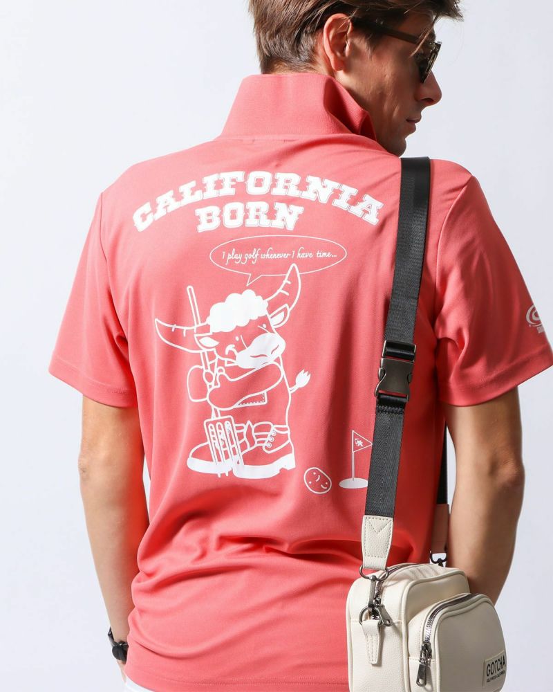 リミテッド ドライ UVカット カウちゃん プレイ ポロ