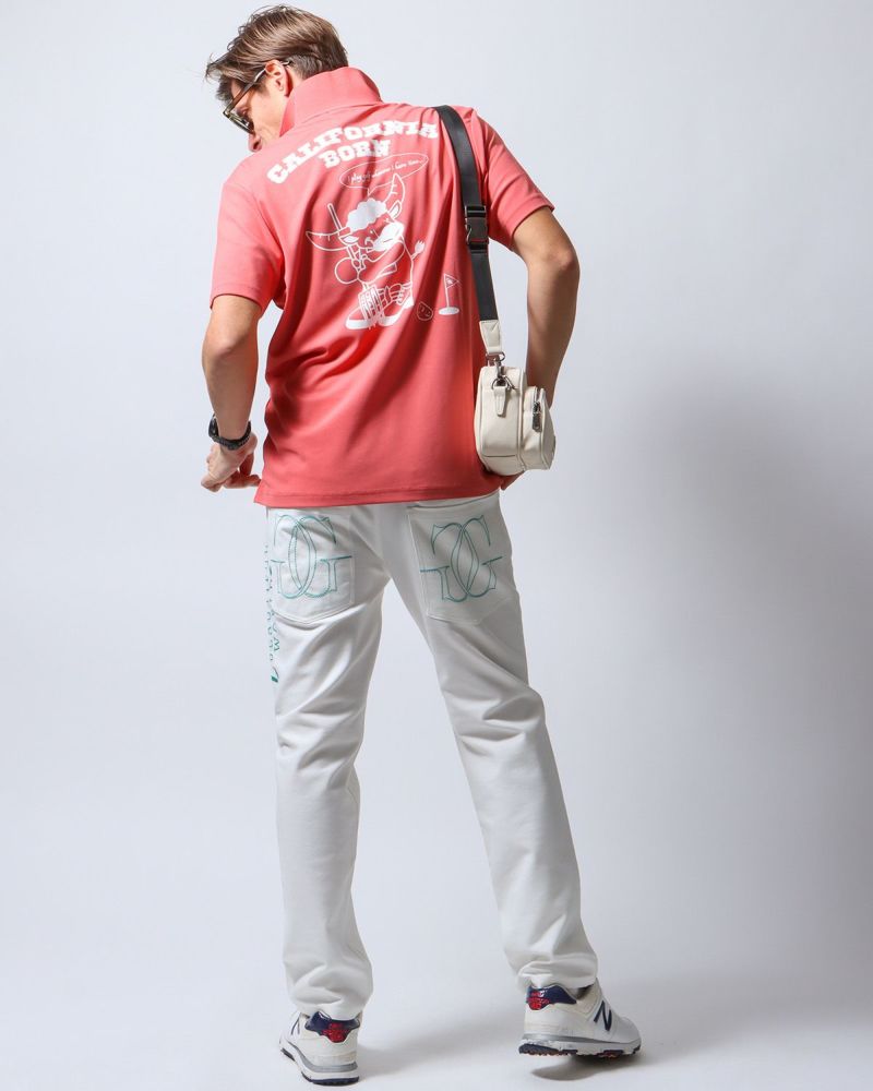 サーモンピンク：183cm/70kg(Lサイズ着用)