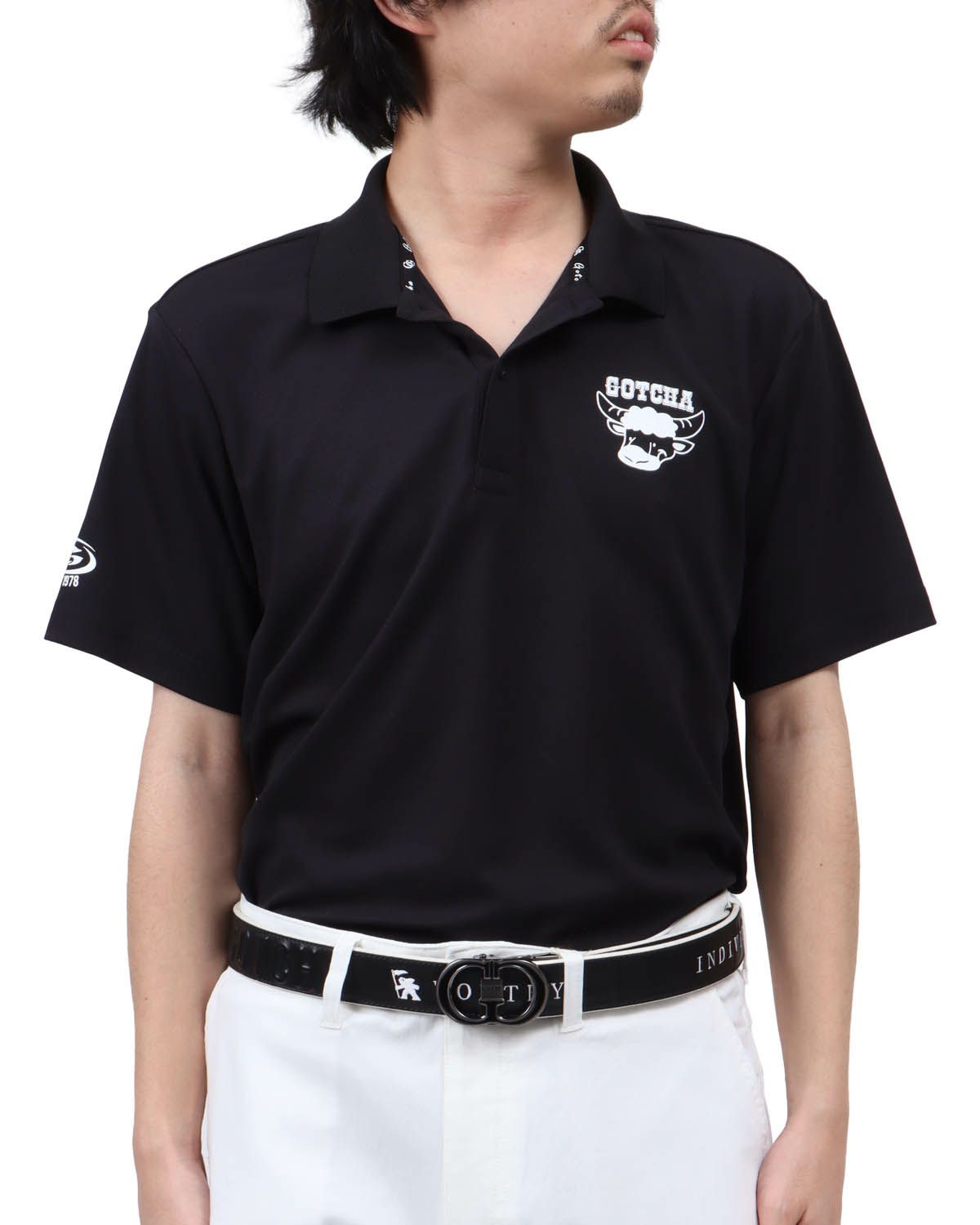 ブラック：173cm63kg(Lサイズ着用)