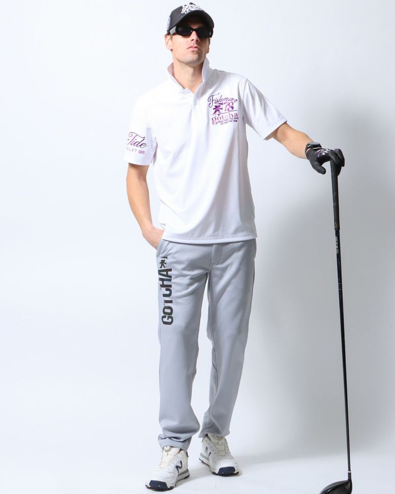 ホワイト：183cm/70kg(Lサイズ着用)