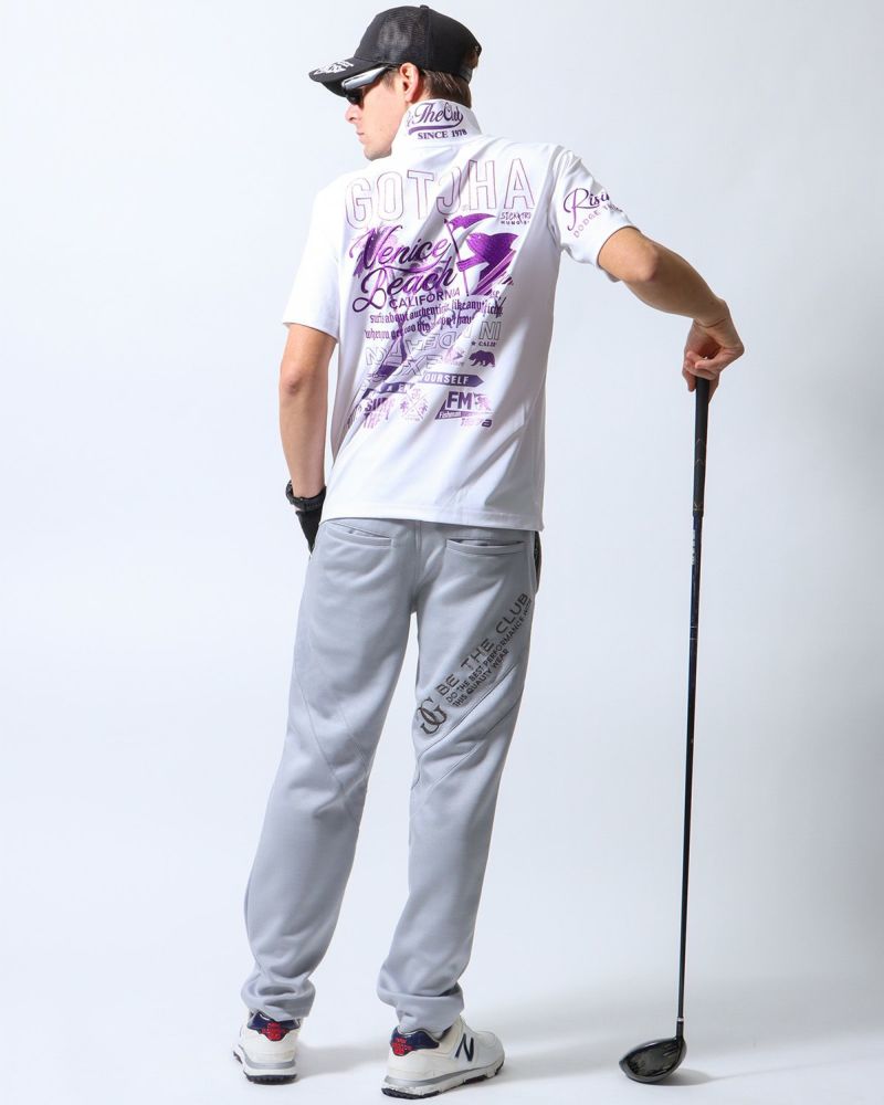 ホワイト：183cm/70kg(Lサイズ着用)