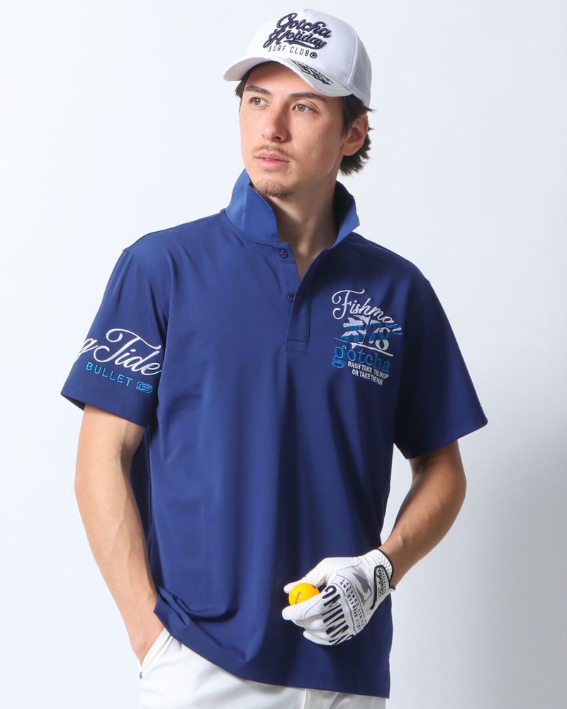 ネイビー：180cm/70kg(Lサイズ着用)