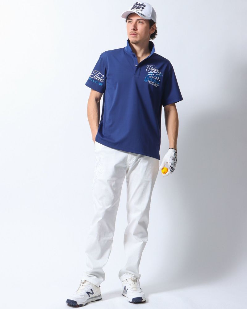 ネイビー：180cm/70kg(Lサイズ着用)