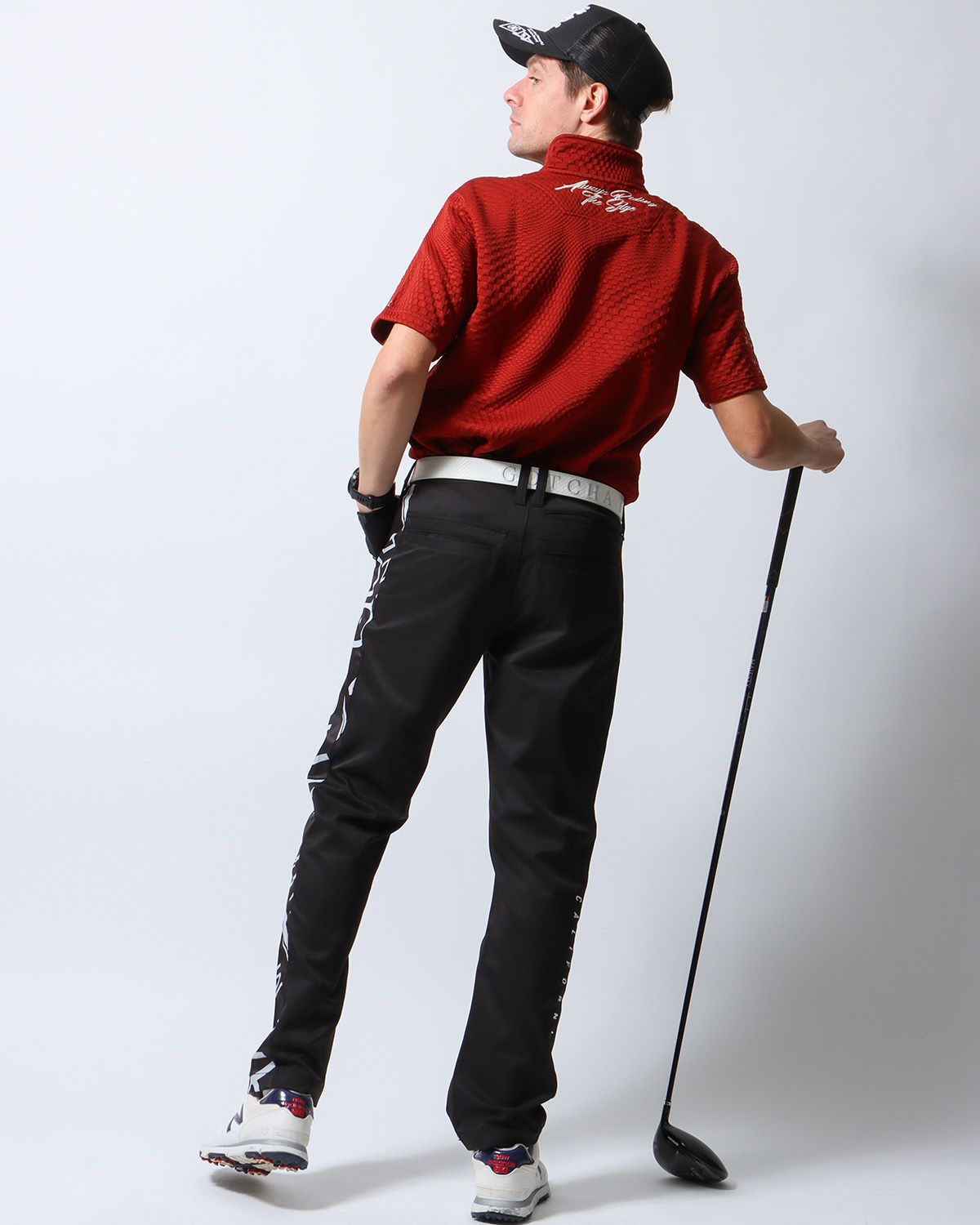 ダークレッド：183cm/70kg(Lサイズ着用)