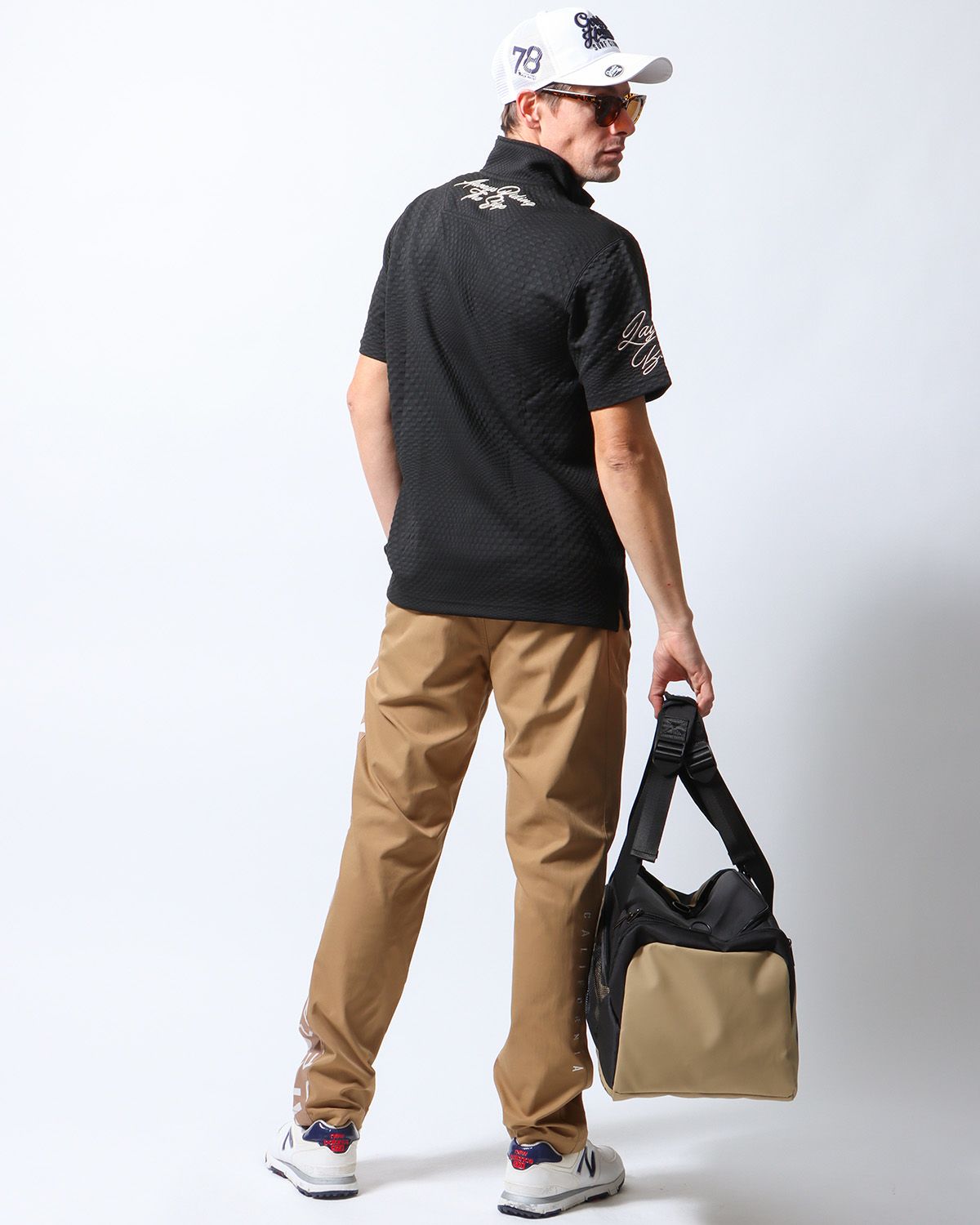 ブラック：183cm/70kg(Lサイズ着用)