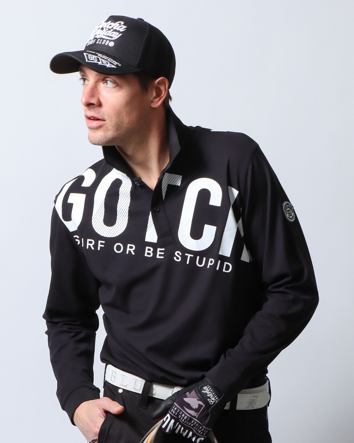 ブラック：183cm/70kg(Lサイズ着用)