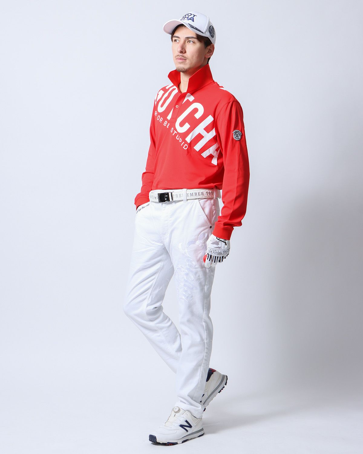 ライトレッド：180cm/70kg(Lサイズ着用)