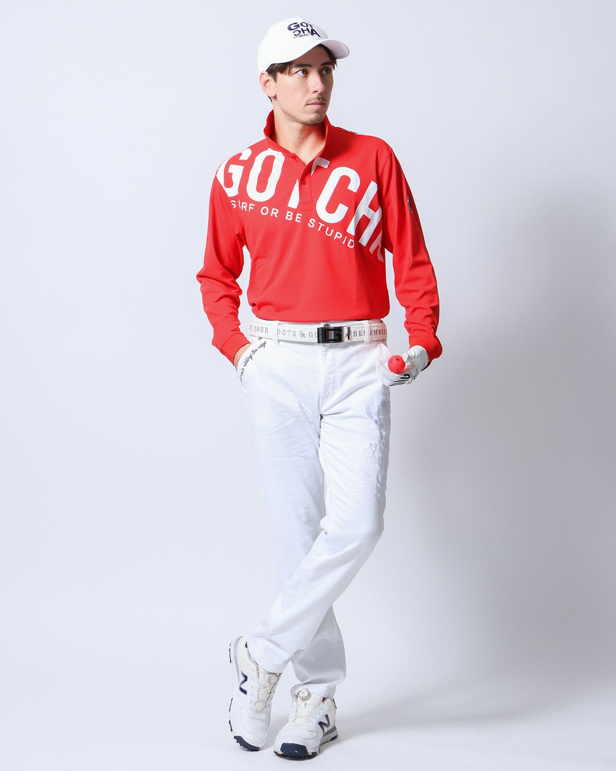 ライトレッド：180cm/70kg(Lサイズ着用)