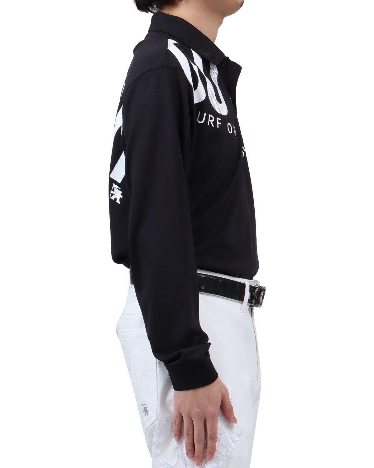 ブラック：173cm63kg(Lサイズ着用)