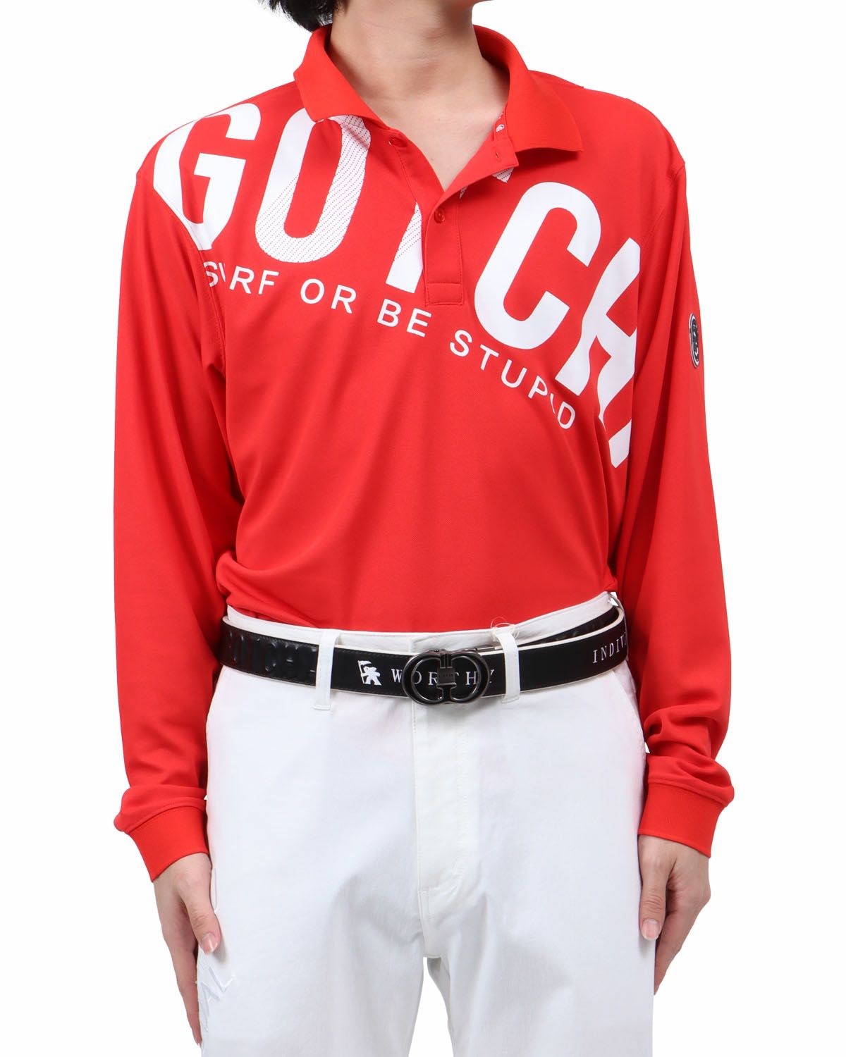 ライトレッド：173cm63kg(Lサイズ着用)