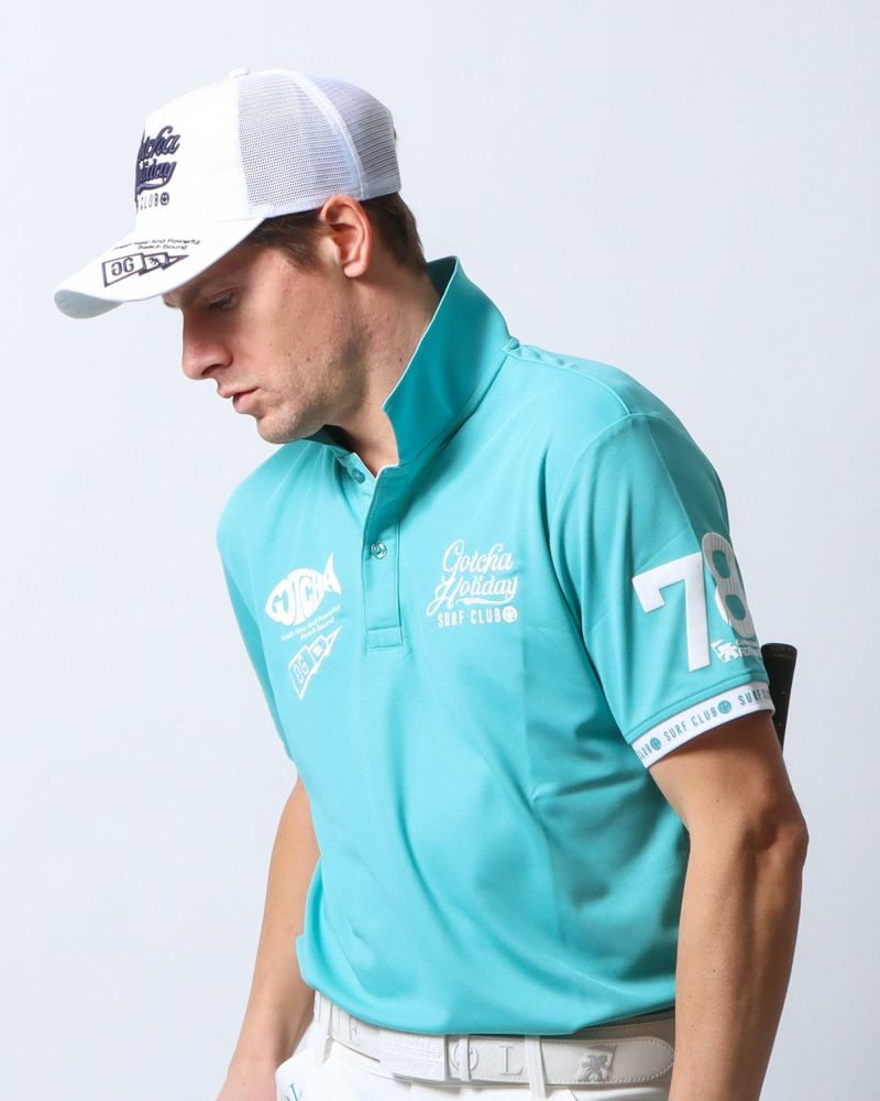 ターコイズ：183cm/70kg(Lサイズ着用)