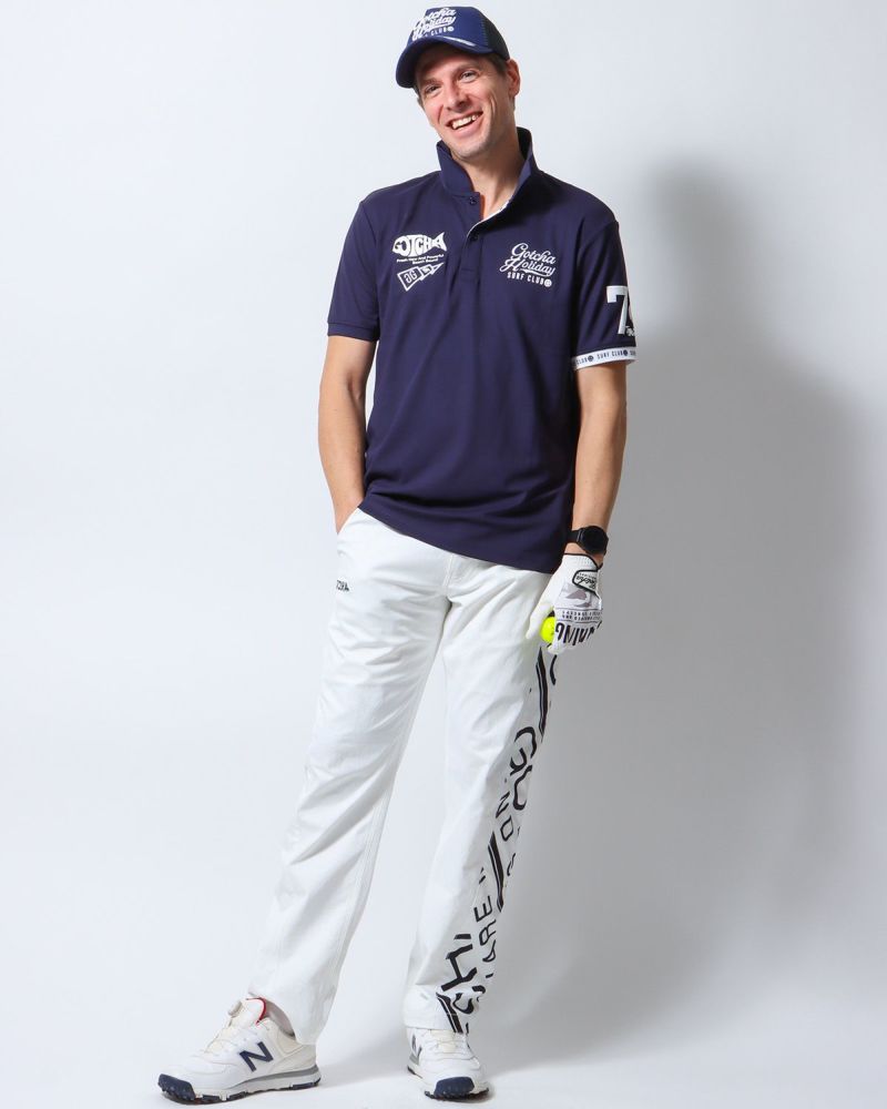 ネイビー：183cm/70kg(Lサイズ着用)