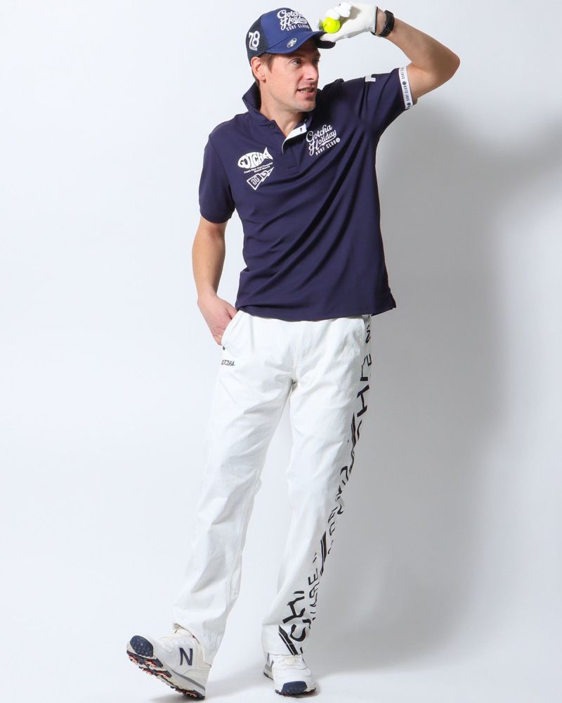 ネイビー：183cm/70kg(Lサイズ着用)