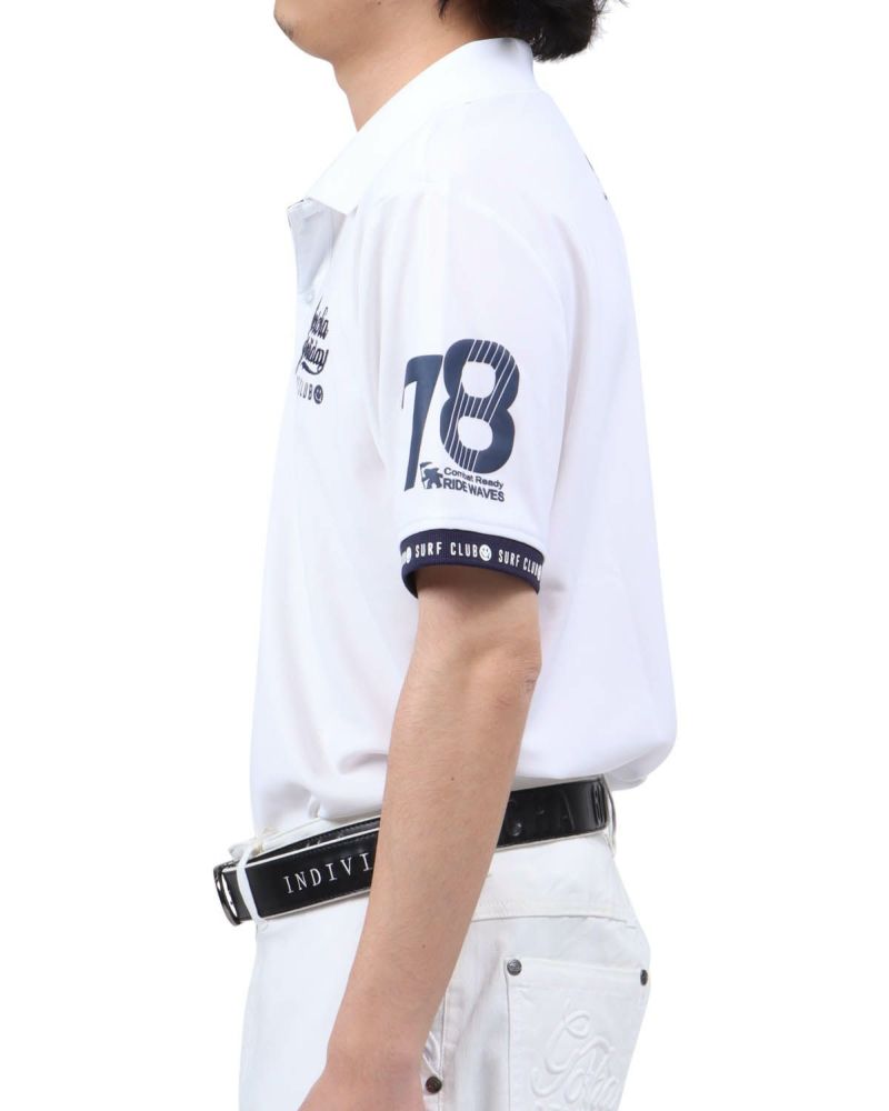 ホワイト：173cm63kg(Lサイズ着用)