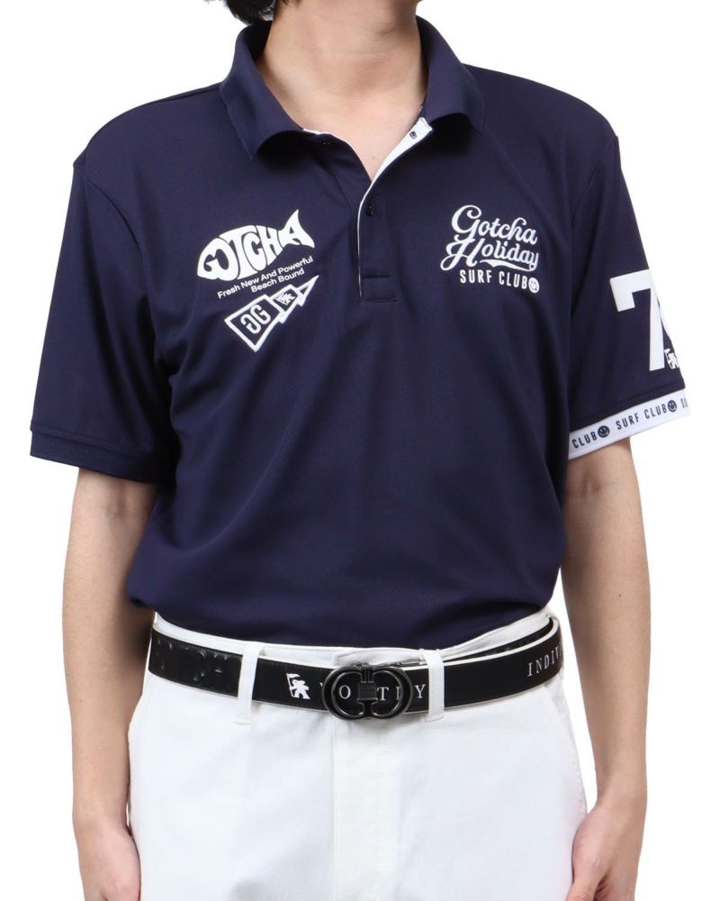 ネイビー：173cm63kg(Lサイズ着用)