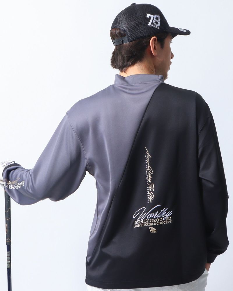 ブラック：180cm/70kg(Lサイズ着用)