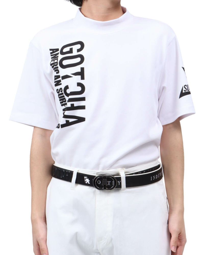 ホワイト：173cm63kg(Lサイズ着用)