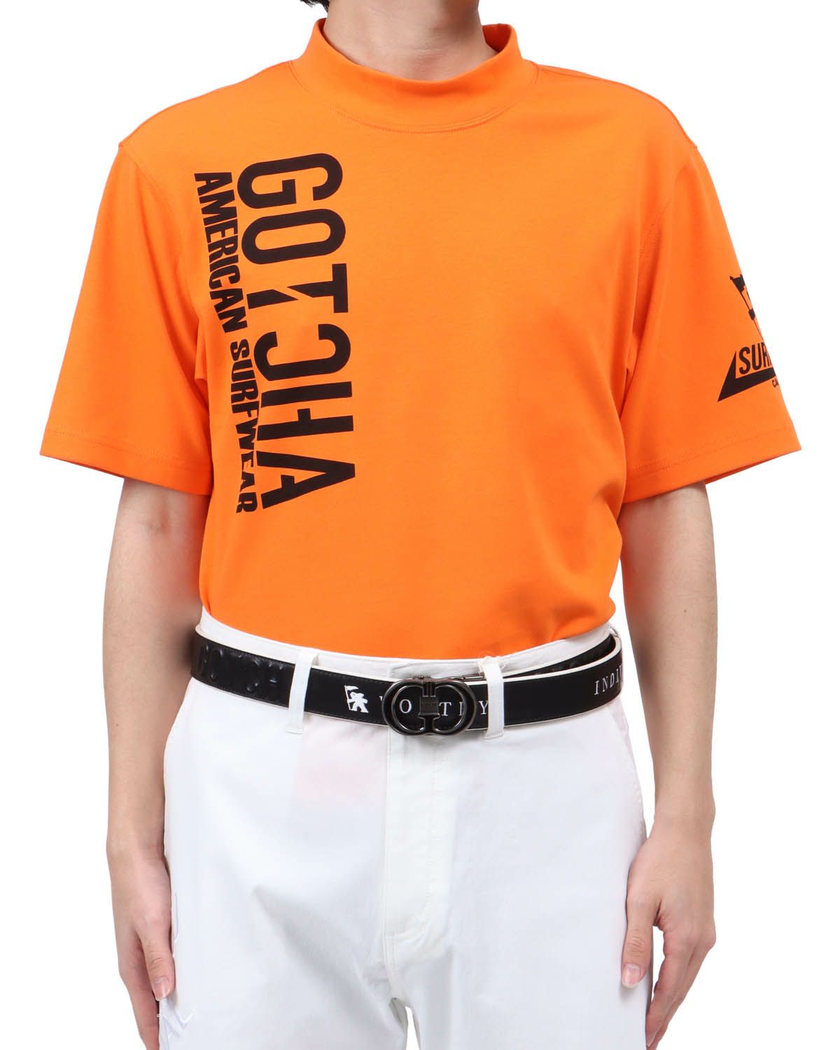 オレンジ：173cm63kg(Lサイズ着用)