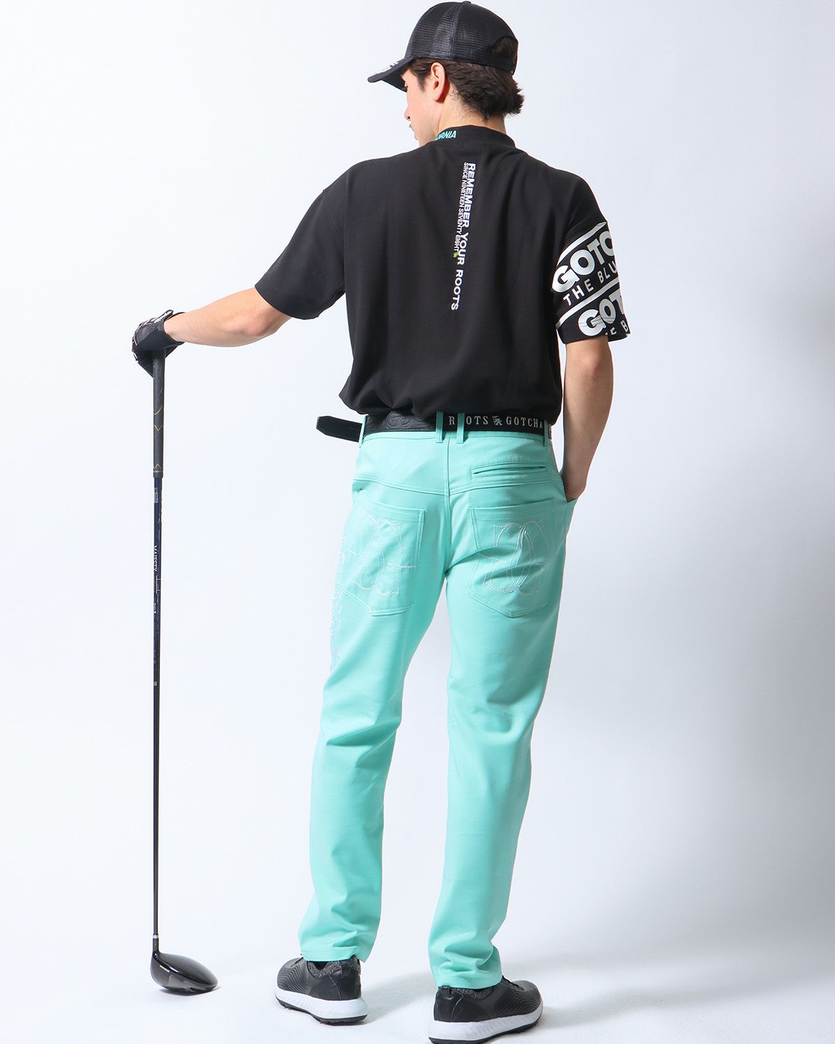 ブラック：180cm/70kg(Lサイズ着用)